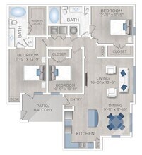 Bosque (C1) 12301 floor plan